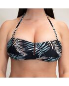 Haut de maillot de bain bandeau Liticia multicolore