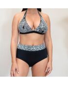 Bas de bain maillot de bain taille haute Cloe multicolore