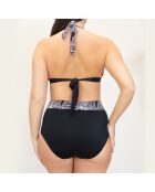 Bas de bain maillot de bain taille haute Cloe multicolore