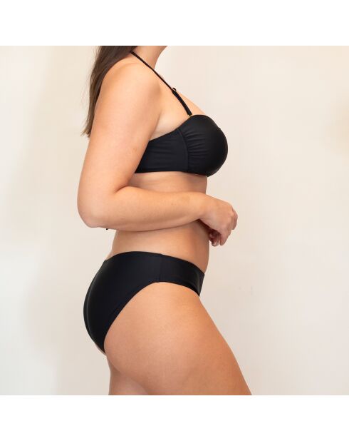Haut de maillot de bain bandeau Liticia noir