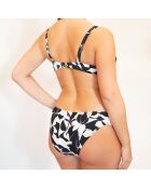Haut de maillot de bain armatures Oda multicolore