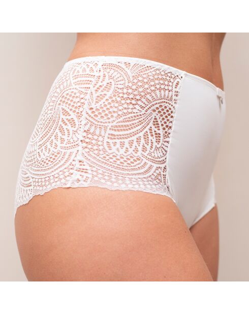 Culotte taille haute Orlanda ivoire