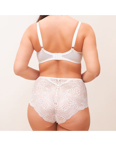 Culotte taille haute Orlanda ivoire