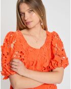 Robe Promesse orange