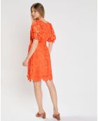 Robe Promesse orange