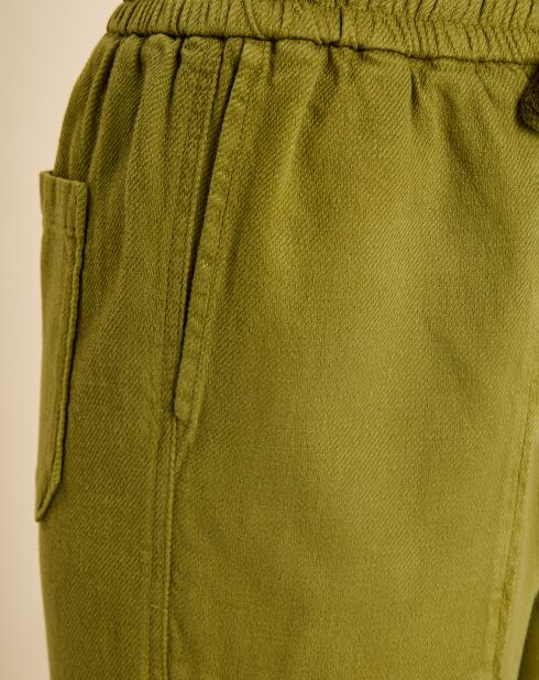 Pantalon Eytan tilleul