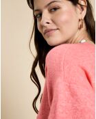 Pull en Laine & Alpaga Fauve fraise