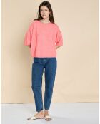 Pull en Laine & Alpaga Fauve fraise