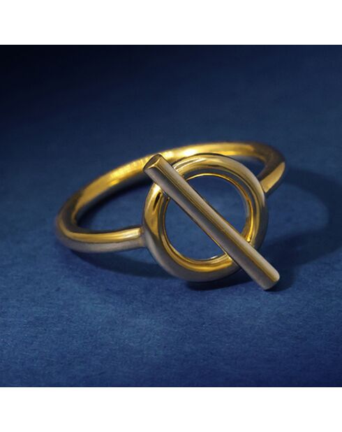Bague Arion  en Argent doré