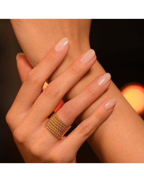 Bague Misam en Argent doré