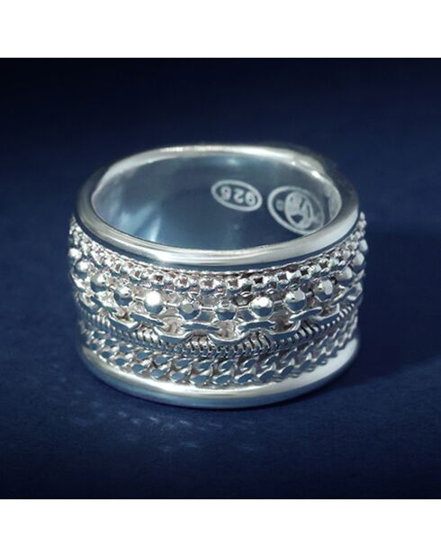 Bague Perse en Argent
