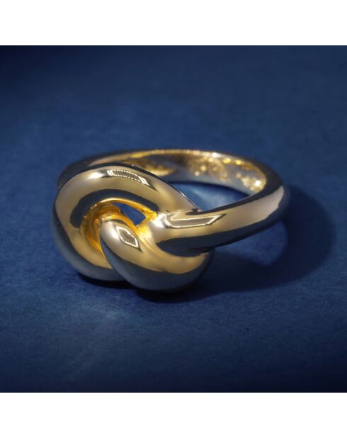 Bague Spika en Argent doré