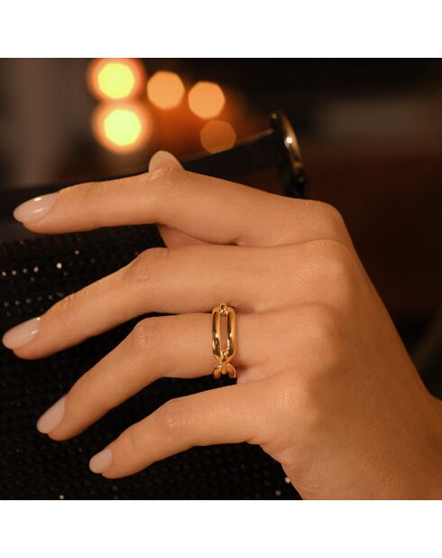 Bague Hydor en Argent doré