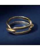 Bague Hydor en Argent doré