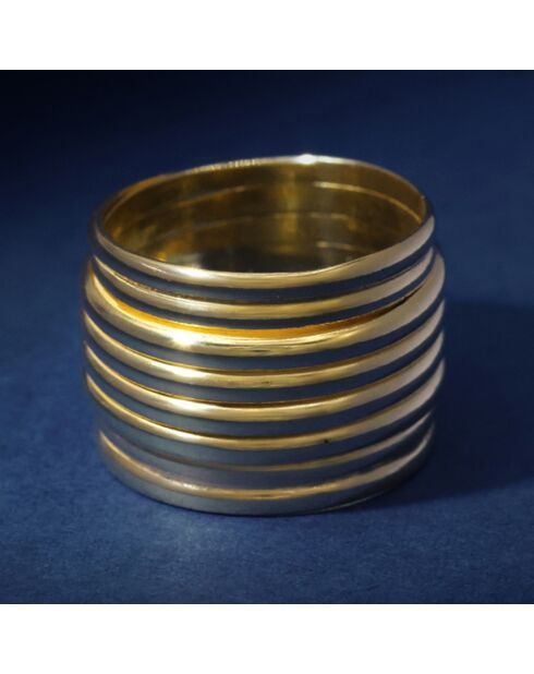 Bague Chara en Argent doré