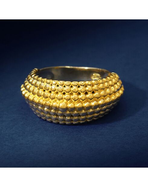 Bague Atlas  en Argent doré