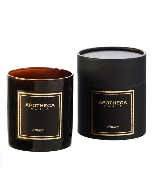 Bougie parfumée Amare à la rose anglaise - 1 mèche 50h