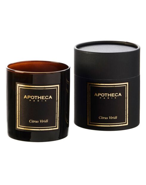 Bougie parfumée Citrus Viridi aux agrumes amères - 1 mèche 50h