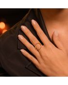 Bague Albina en Argent doré