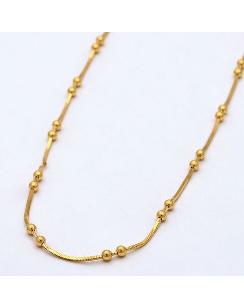 Collier Oria en Argent doré