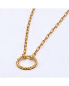 Collier Amedea en Argent doré