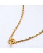 Halskette Gisella aus vergoldetem Silber