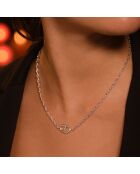Zilveren halsketting Bruna