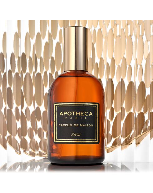 Spray d'eau de parfum pour la maison Silva au cuir et au pin ambre - 100 ml