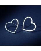 Boucles d'oreilles Agape en Argent
