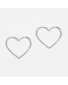 Boucles d'oreilles Agape en Argent