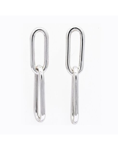 Boucles d'oreilles Wasat en Argent
