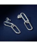Boucles d'oreilles Wasat en Argent