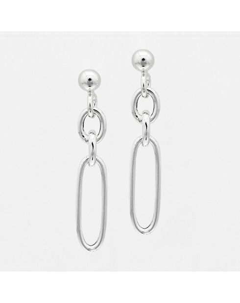 Boucles d'oreilles Galatea en Argent