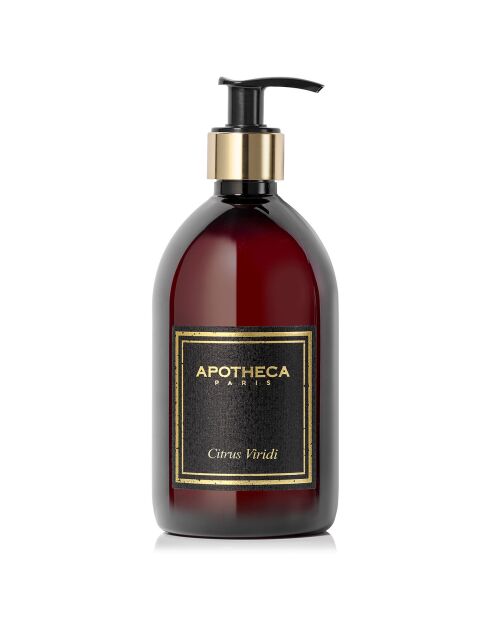 Savon liquide parfumé Cirtus Viridi aux agrumes amères ambre  - 500 ml