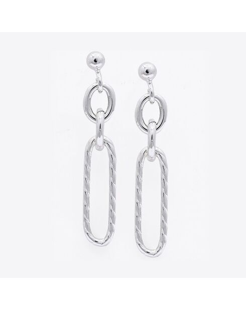 Boucles d'oreilles Valeriana en Argent