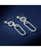 Boucles d'oreilles Valeriana en Argent