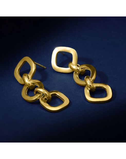 Boucles d'oreilles Giada en Argent doré