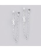 Boucles d'oreilles Ivana en Argent