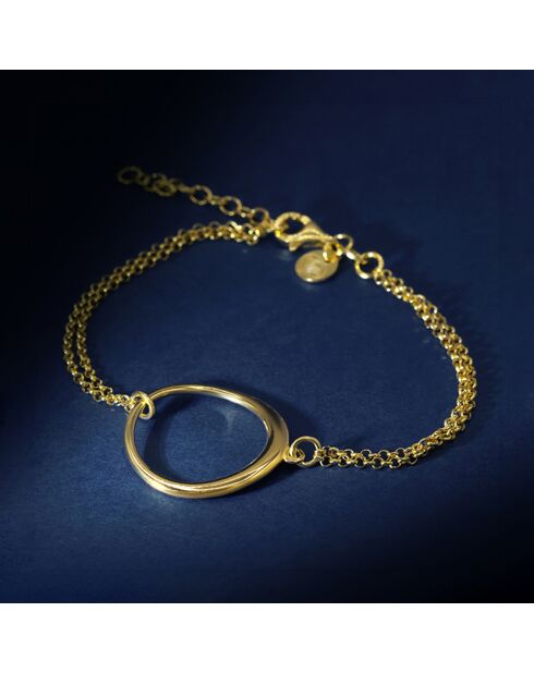 Bracelet Pallos en Argent doré