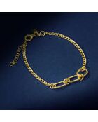 Bracelet Limos en Argent doré