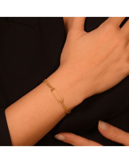 Bracelet Hypnos en Argent doré