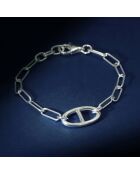Bracelet Leo en Argent