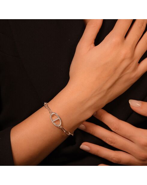 Bracelet Leo en Argent