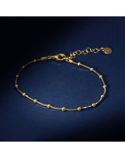 Bracelet Maura en Argent doré