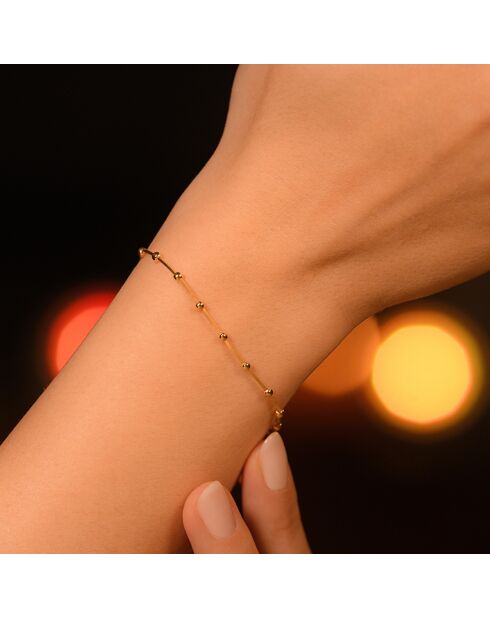 Bracelet Maura en Argent doré