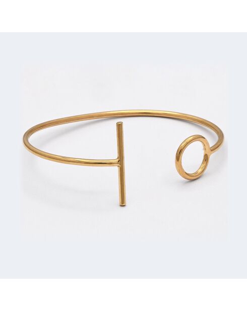 Bracelet Simona en Argent doré