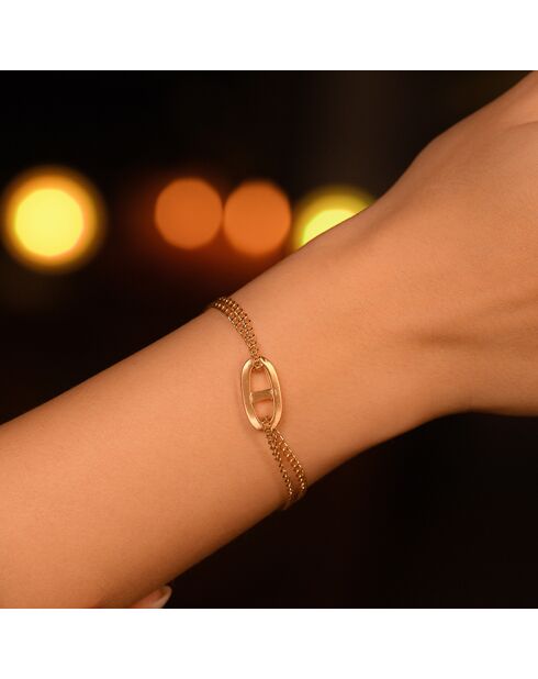 Bracelet Lucilla en Argent doré