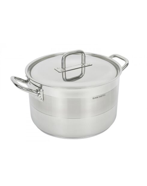 Batterie de cuisine induction  grise - 6 pièces