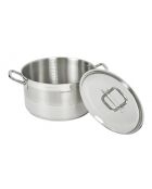 Batterie de cuisine induction  grise - 6 pièces