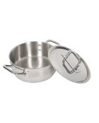 Batterie de cuisine induction  grise - 6 pièces